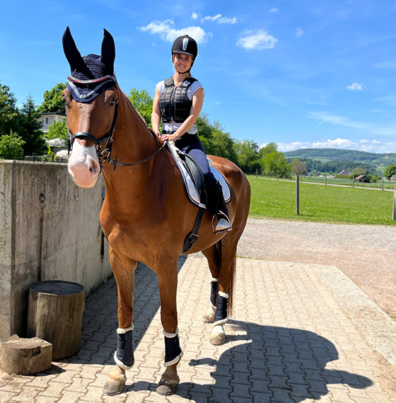 Ausreiten mit Diego